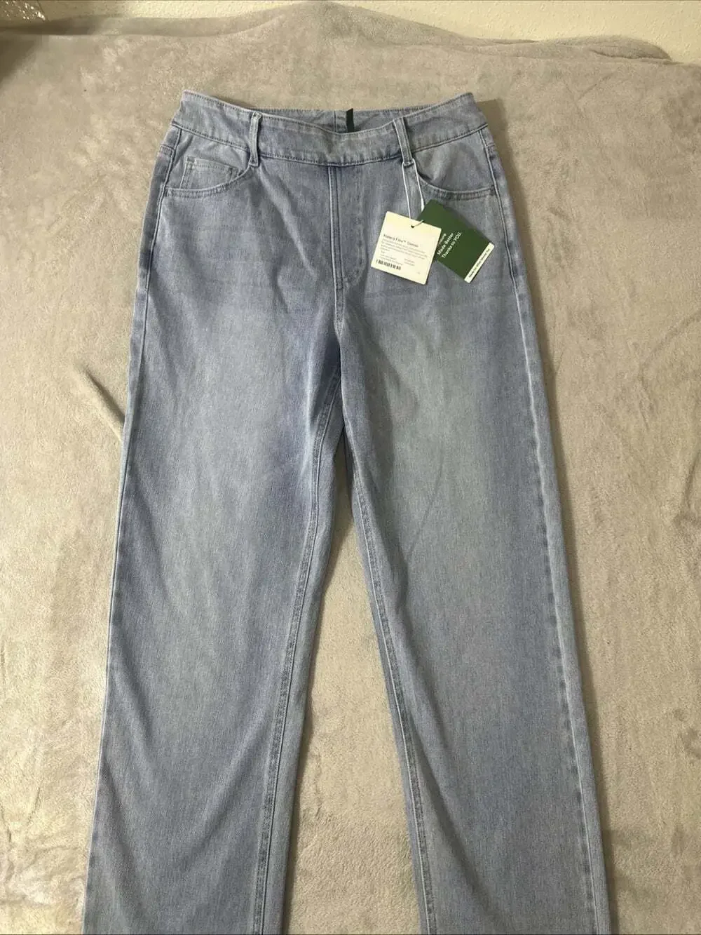 Halara Flex Denim Jeans Women’s Medium Light Wash Straight Leg NWT